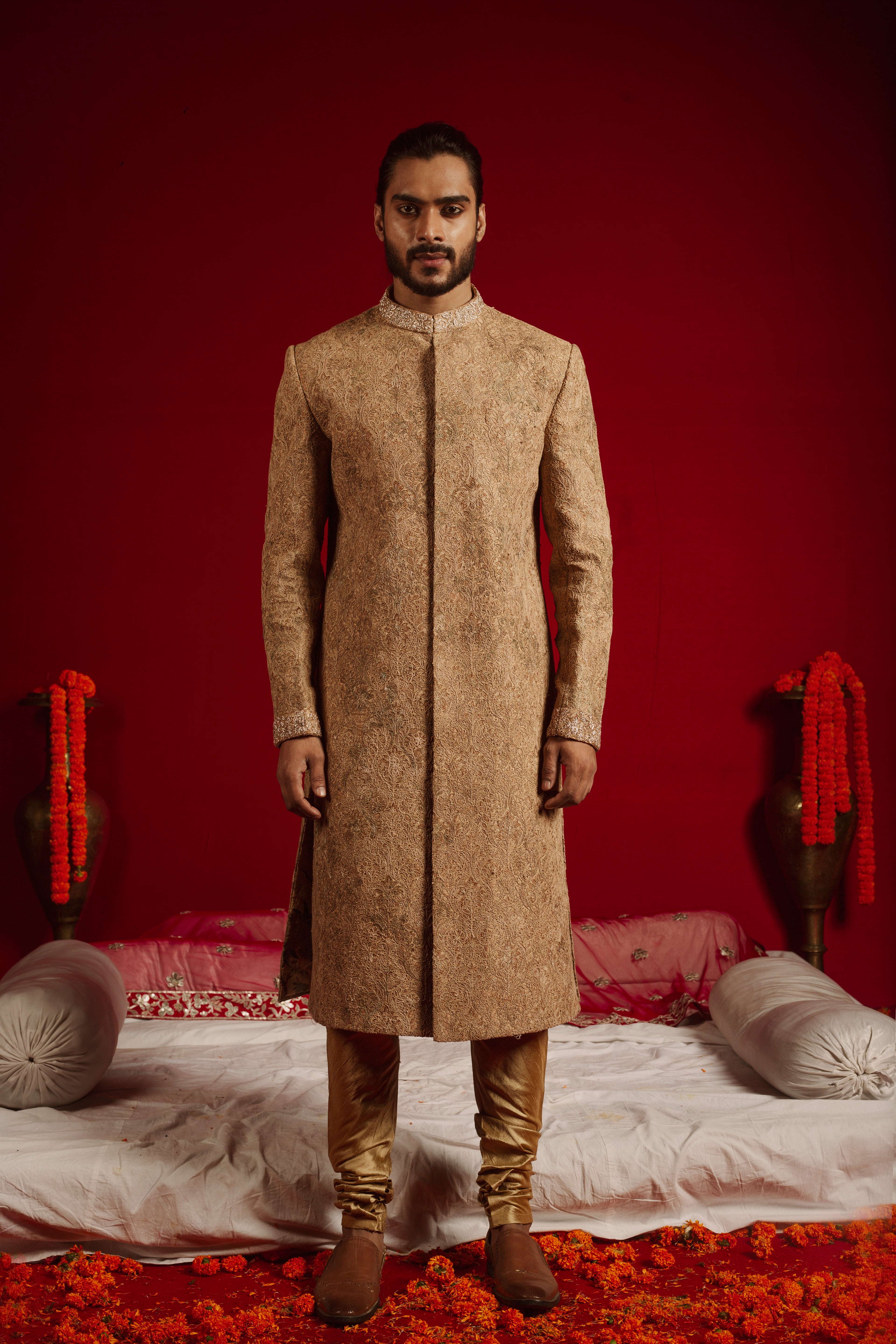 GoldenEssenceSherwani_1